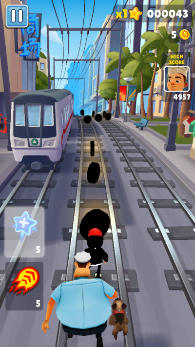 地铁跑酷黑色金币版5