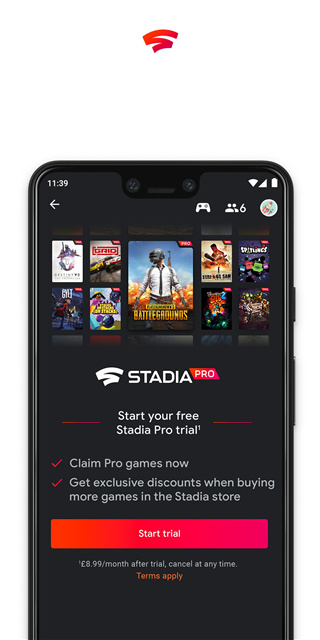 谷歌云游戏Stadia1