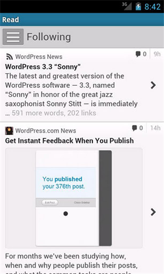WordPress手机版3