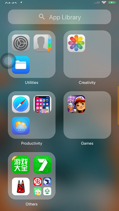 iPhone 13 Launcher3