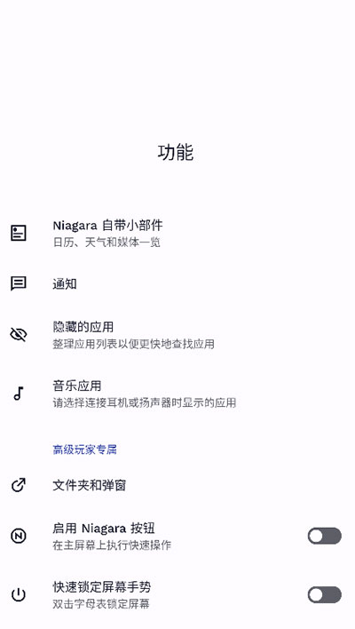 Niagara Launcher Pro4