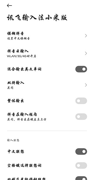 讯飞输入法小米定制版3